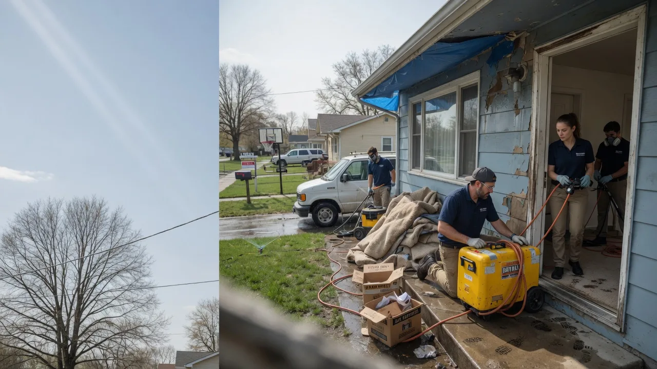 Basement Flood Cleanup in Tulare, CA near me